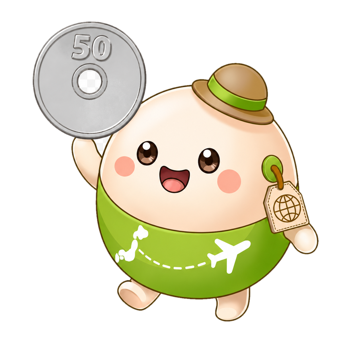 1日約50円を伝えるミスターコロタン